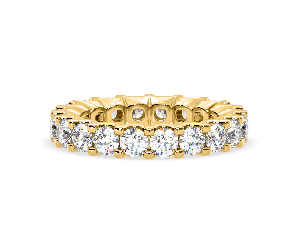 Eternity Ring Chloe 18K Gold Diamond 3.00ct G/Vs - Image 8