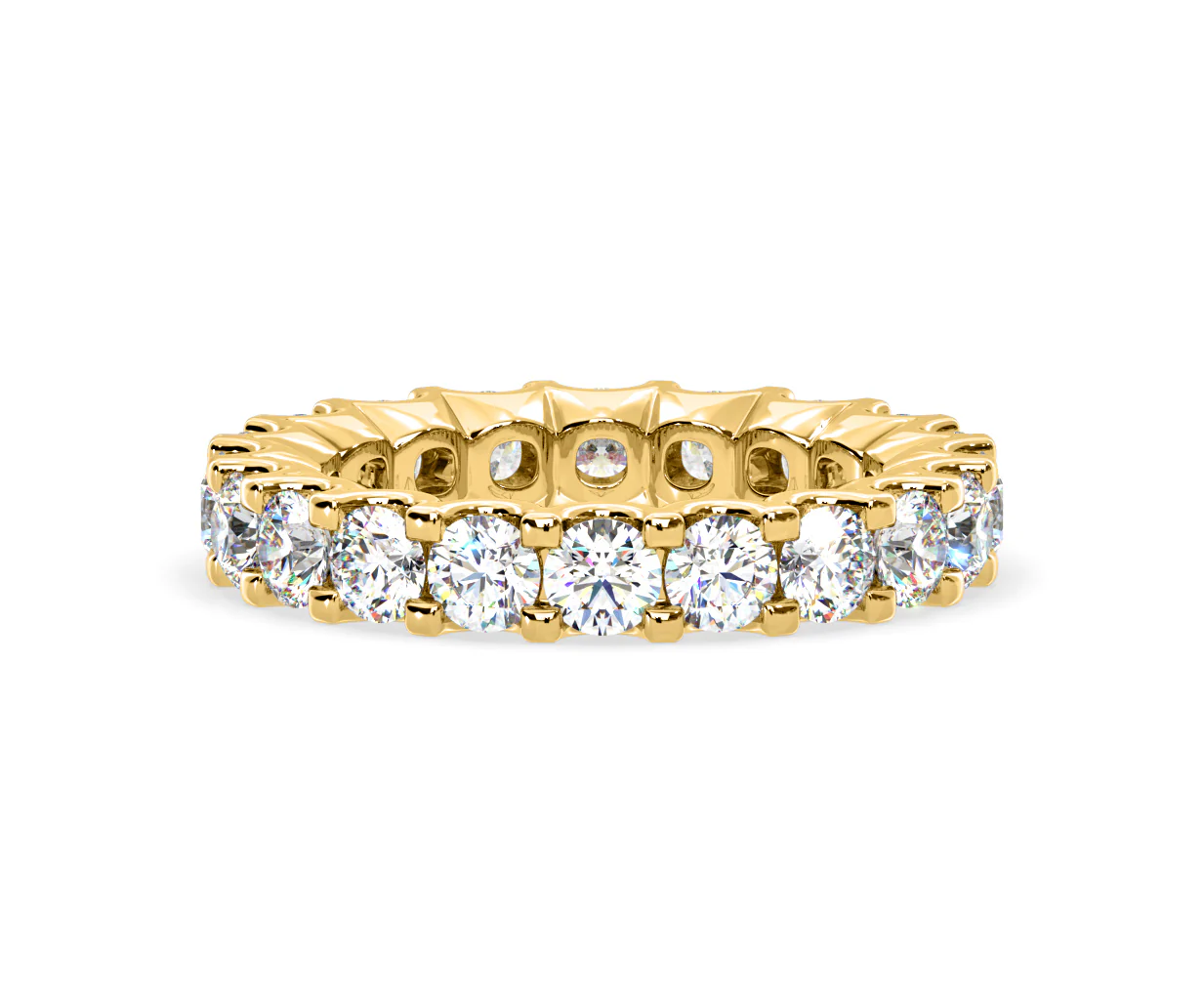 Eternity Ring Chloe 18K Gold Diamond 3.00ct G/Vs - Image 85