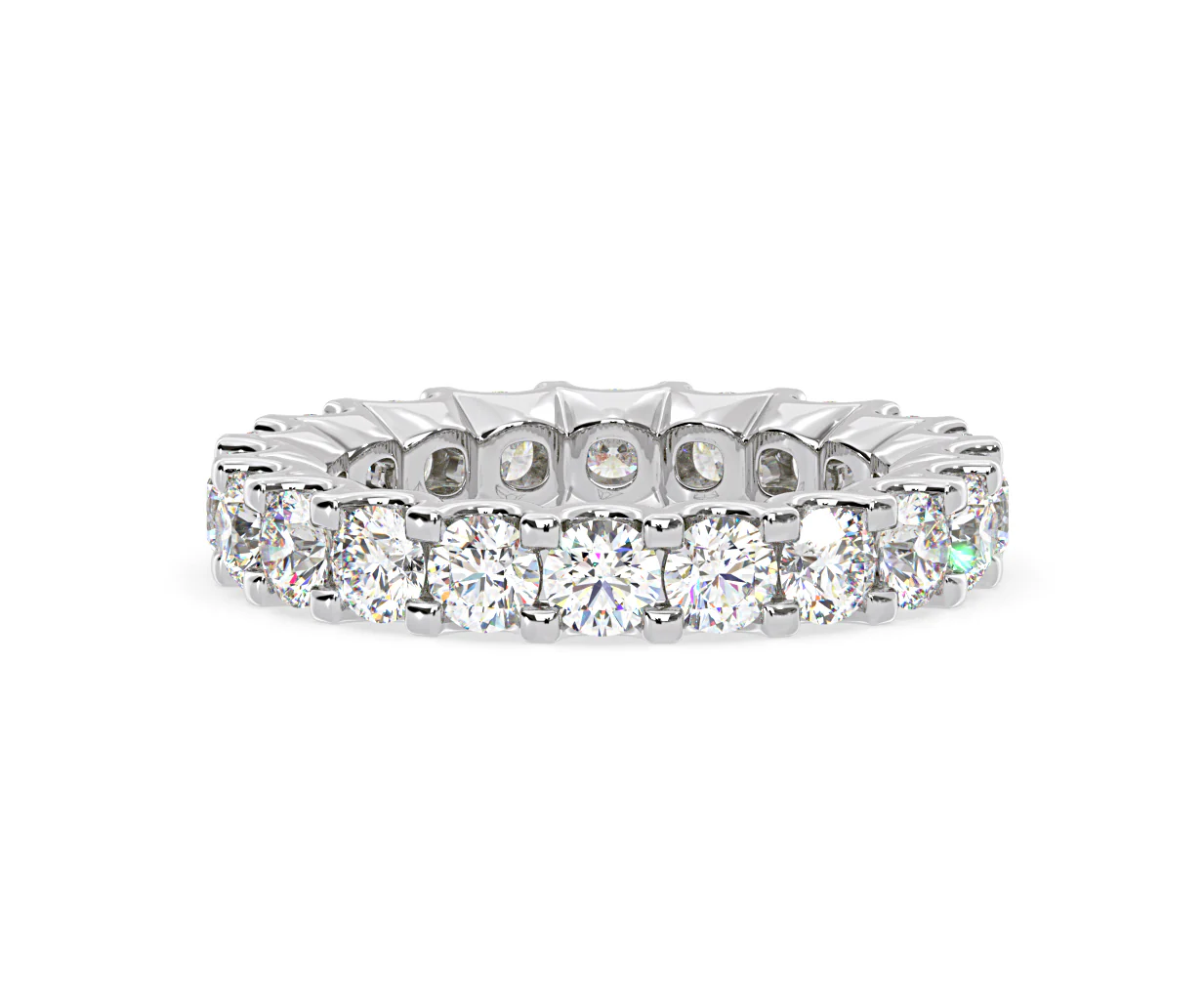 Eternity Ring Chloe 18K White Gold Diamond 3.00ct G/Vs - Image 23