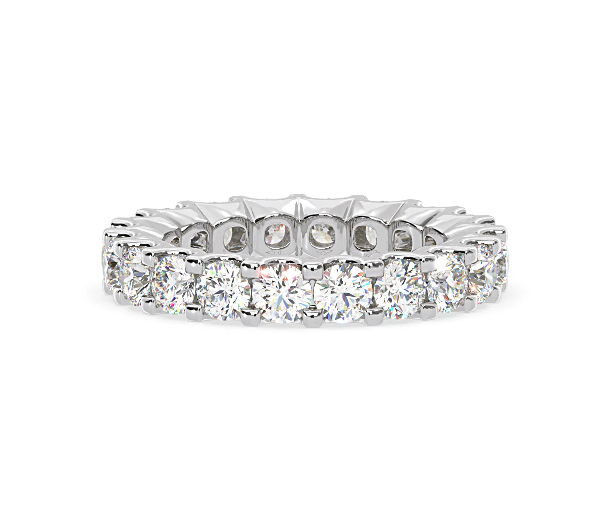 Eternity Ring Chloe 18K White Gold Diamond 3.00ct G/Vs - Image 48