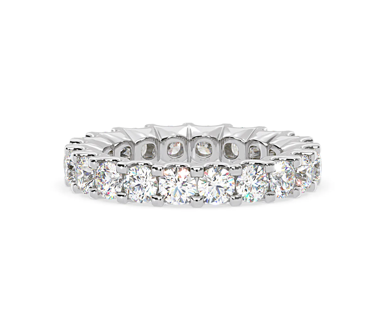 Eternity Ring Chloe 18K White Gold Diamond 3.00ct G/Vs - Image 52