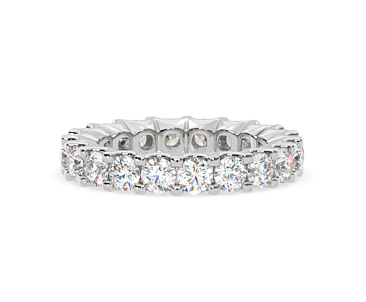 Eternity Ring Chloe 18K White Gold Diamond 3.00ct G/Vs - Image 53