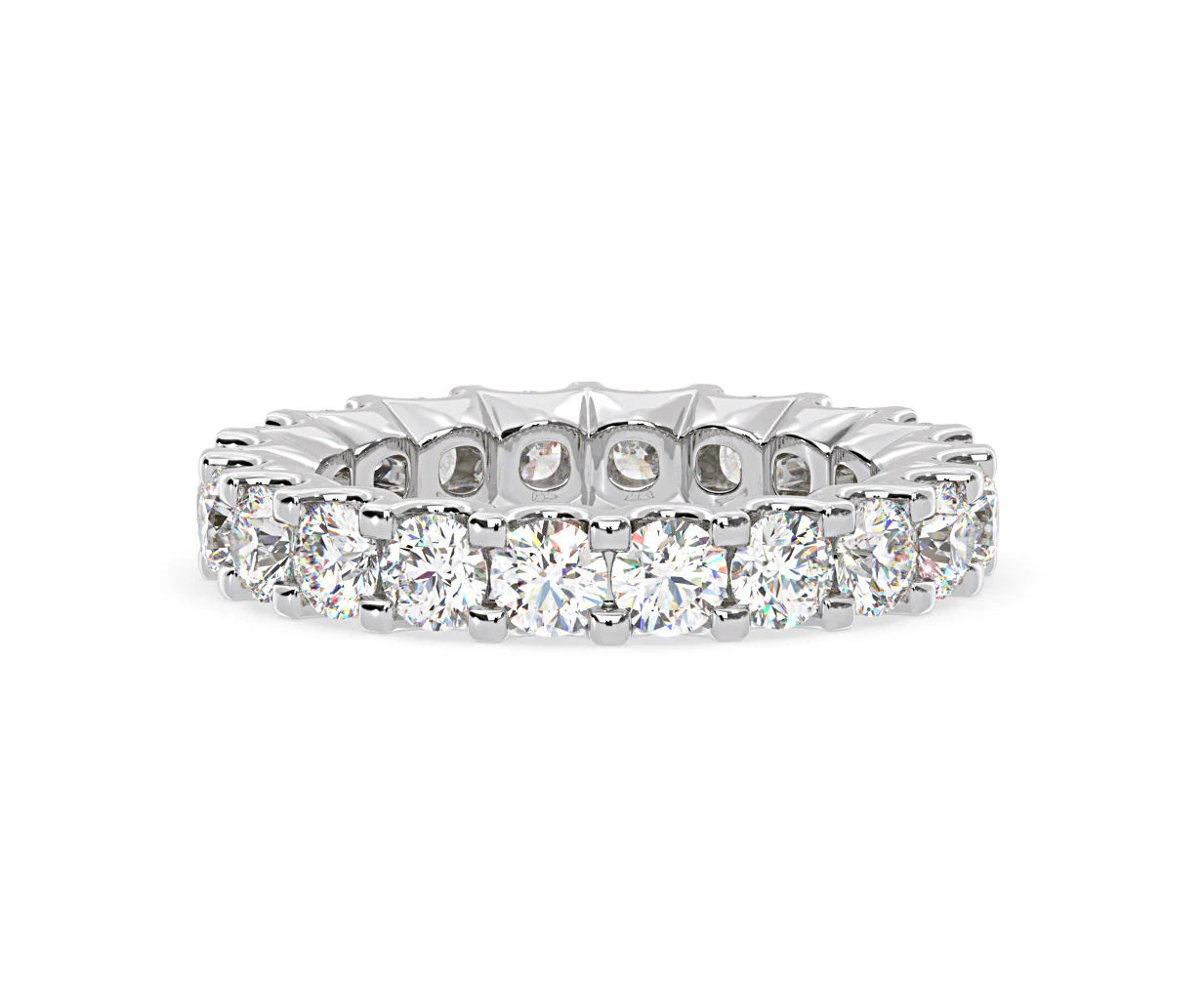 Eternity Ring Chloe 18K White Gold Diamond 3.00ct G/Vs - Image 56
