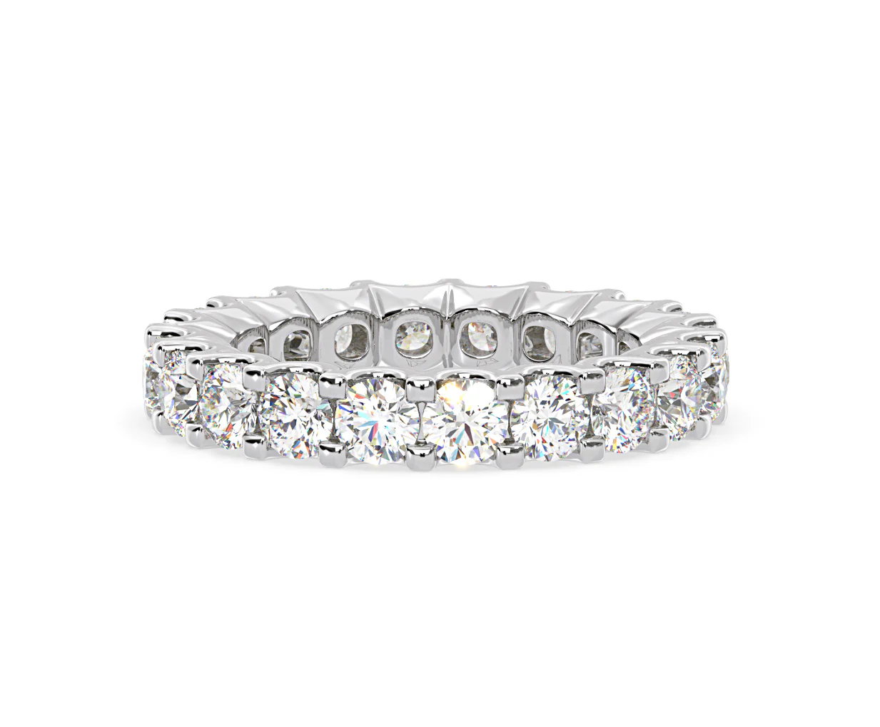 Eternity Ring Chloe 18K White Gold Diamond 3.00ct G/Vs - Image 61