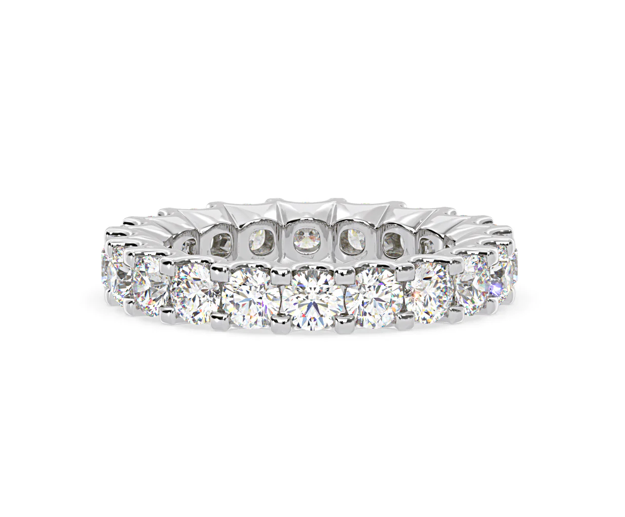 Eternity Ring Chloe 18K White Gold Diamond 3.00ct G/Vs - Image 70