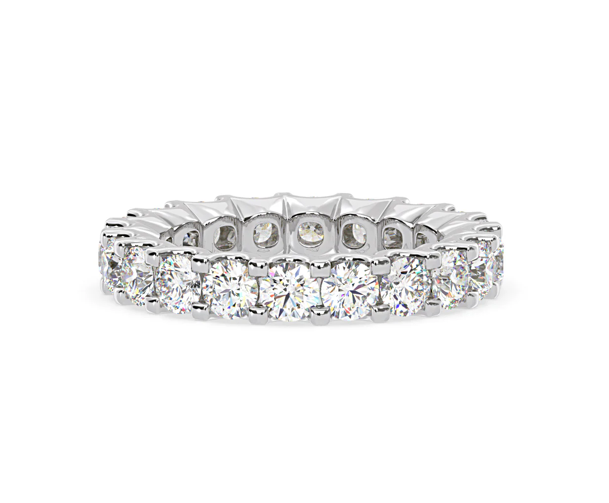 Eternity Ring Chloe 18K White Gold Diamond 3.00ct G/Vs - Image 71