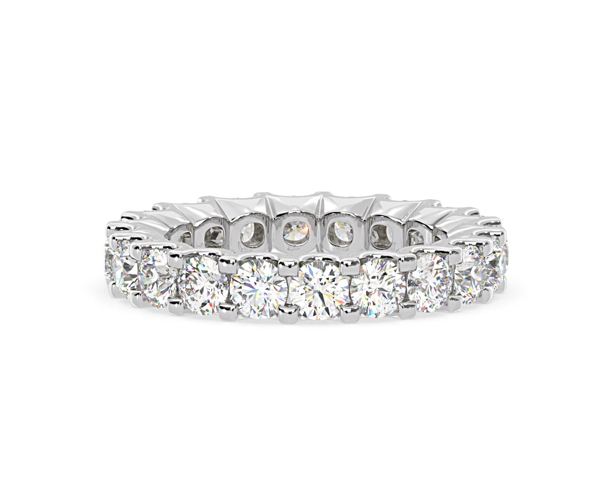 Eternity Ring Chloe Platinum Diamond 3.00ct G/Vs - Image 17
