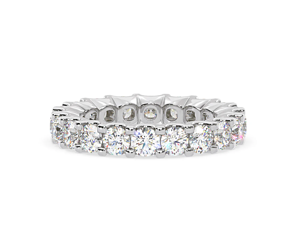 Eternity Ring Chloe Platinum Diamond 3.00ct G/Vs - Image 38