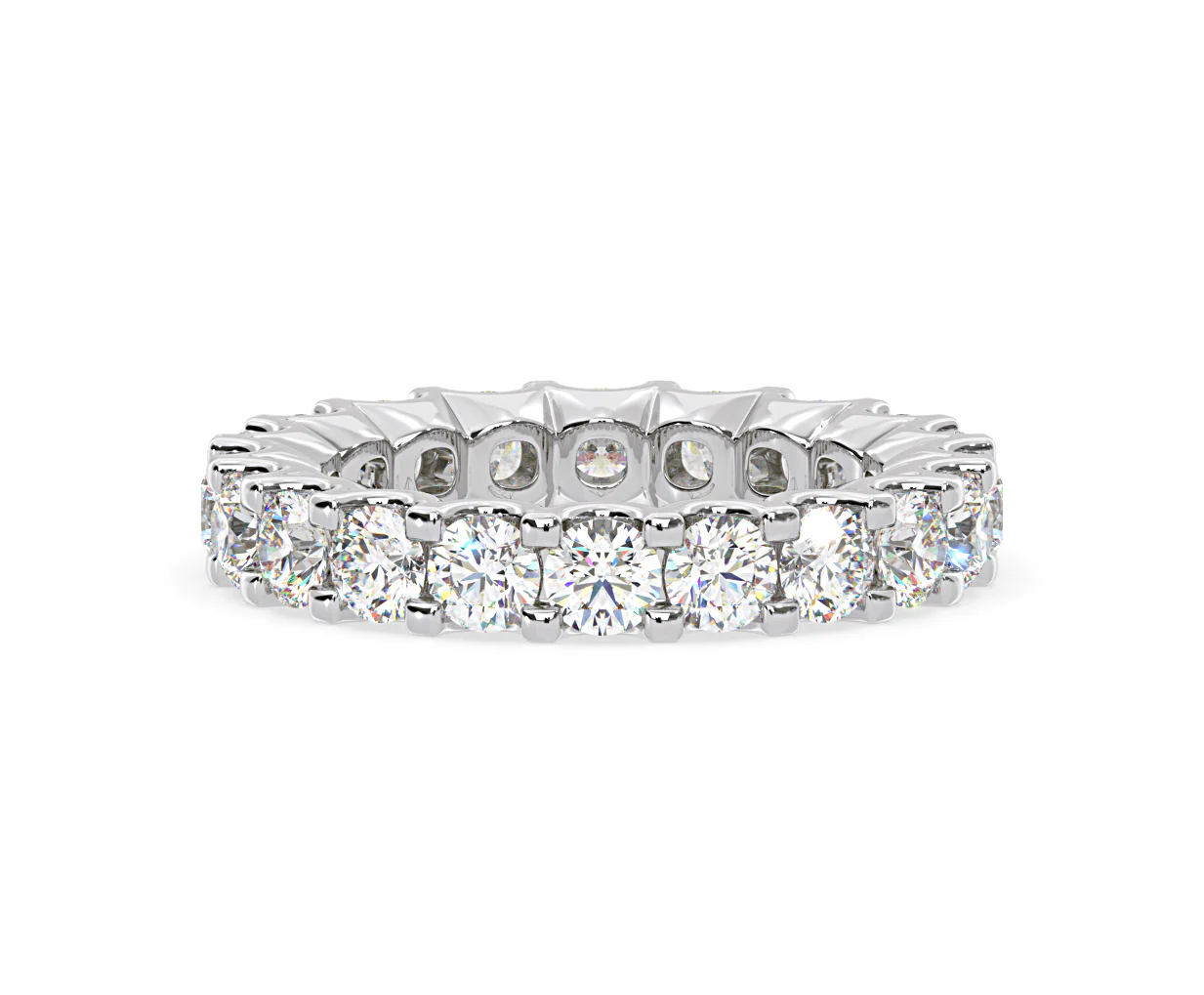 Eternity Ring Chloe Platinum Diamond 3.00ct G/Vs - Image 85