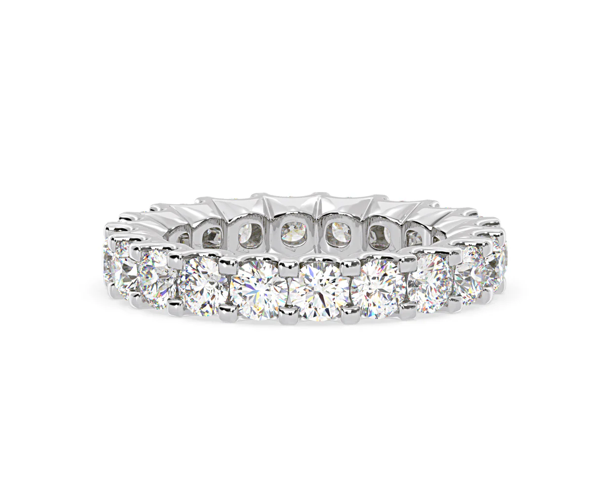 Eternity Ring Chloe Platinum Diamond 3.00ct G/Vs - Image 9