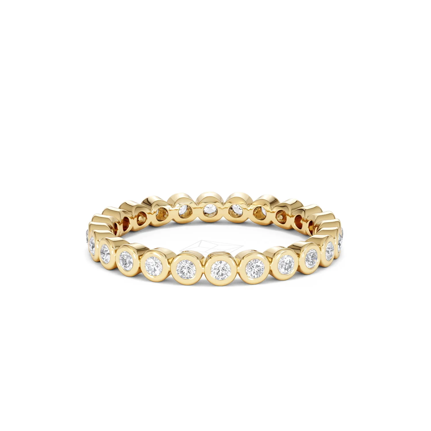 Eternity Ring Emily 18K Gold Diamond 0.50ct H/Si - Image 13