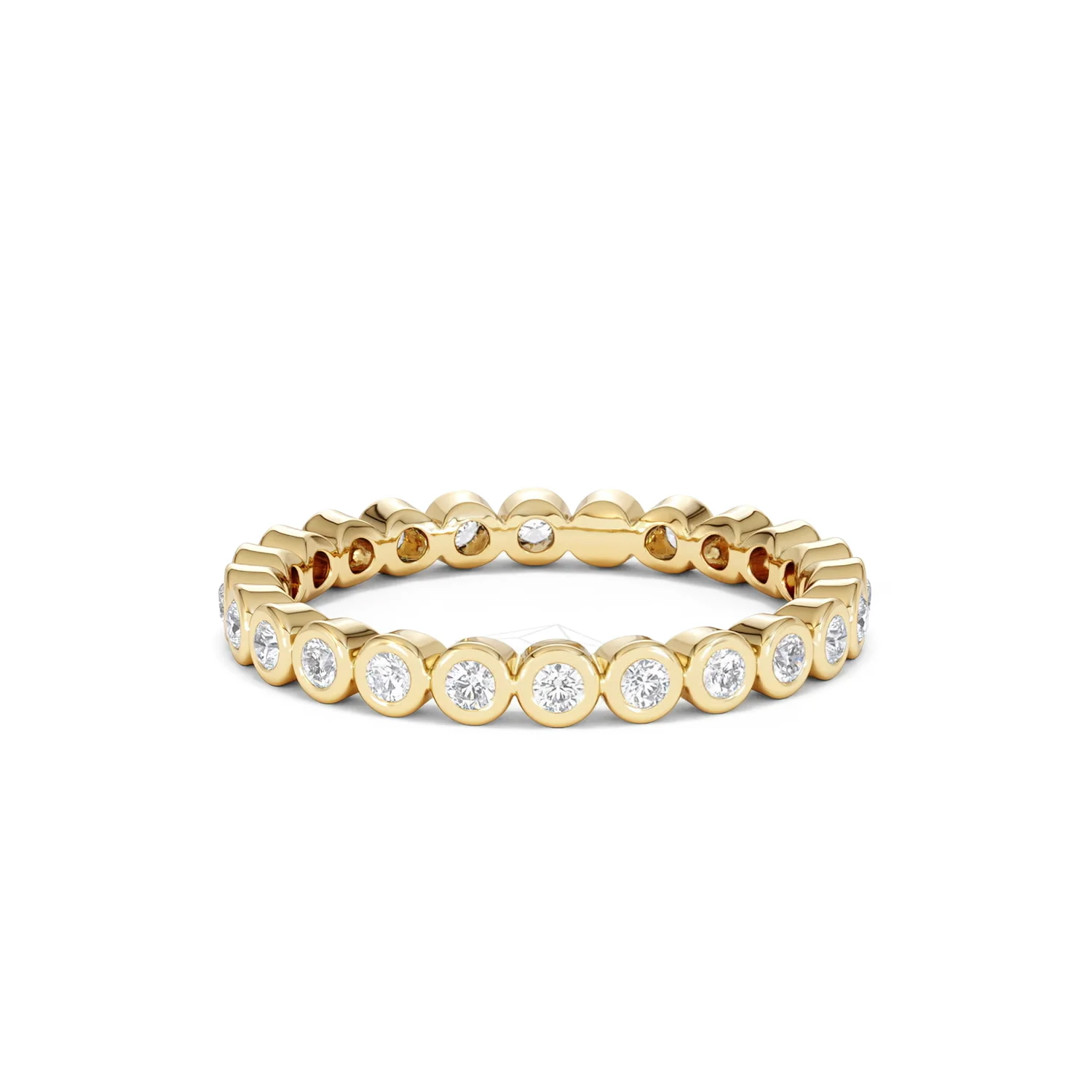 Eternity Ring Emily 18K Gold Diamond 0.50ct H/Si - Image 46