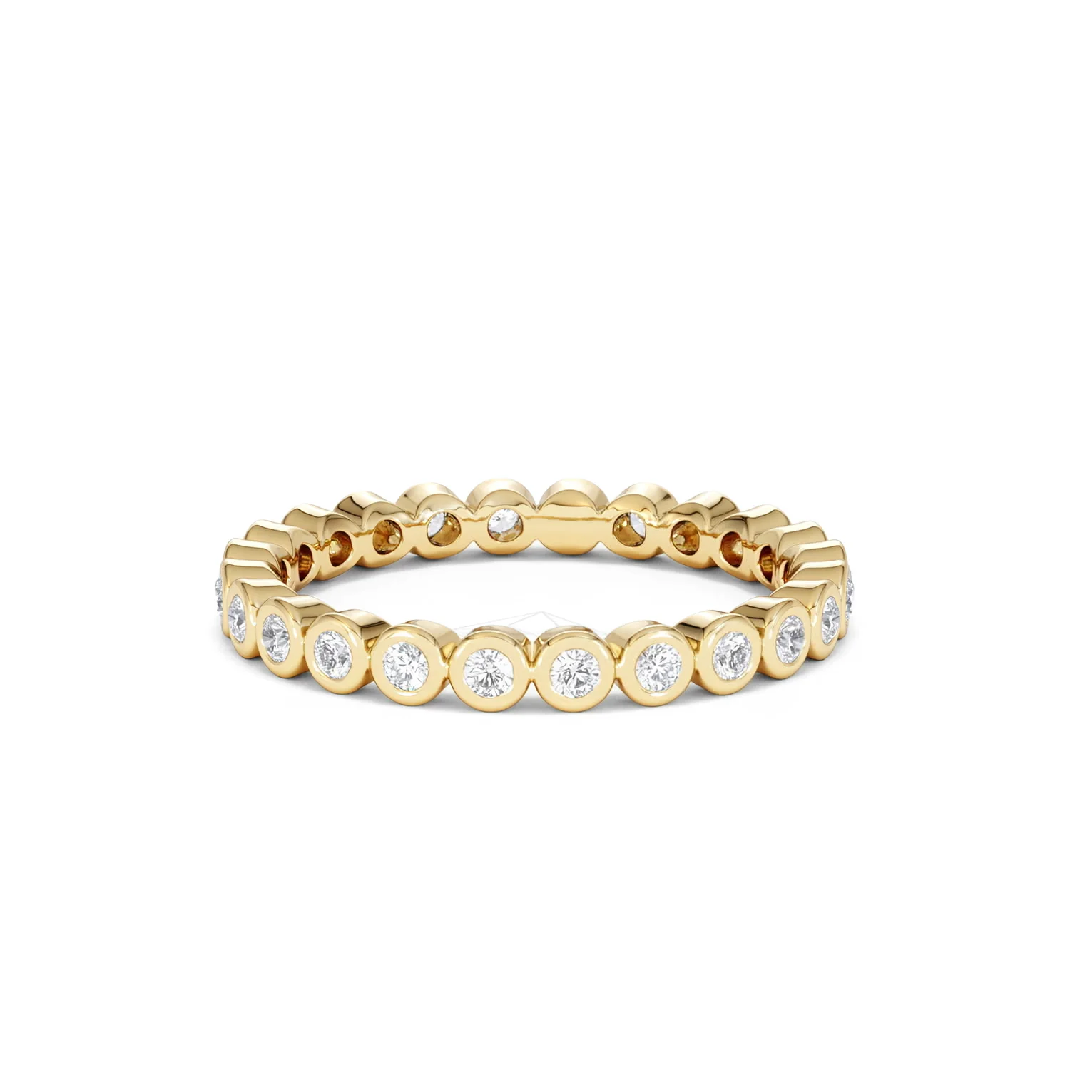Eternity Ring Emily 18K Gold Diamond 0.50ct H/Si - Image 47