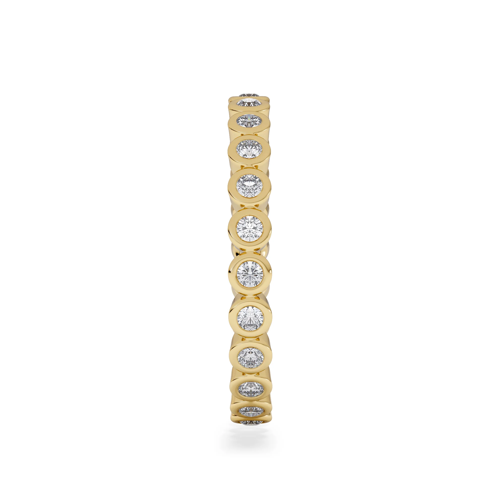 Eternity Ring Emily 18K Gold Diamond 0.50ct H/Si - Image 5