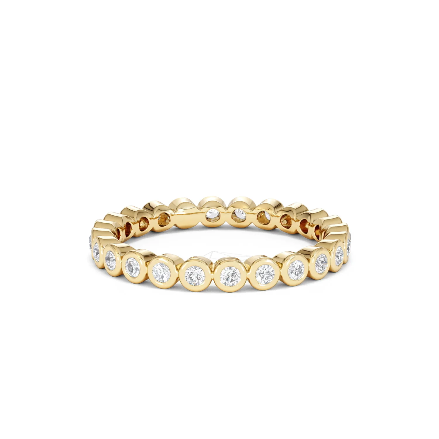 Eternity Ring Emily 18K Gold Diamond 0.50ct H/Si - Image 53