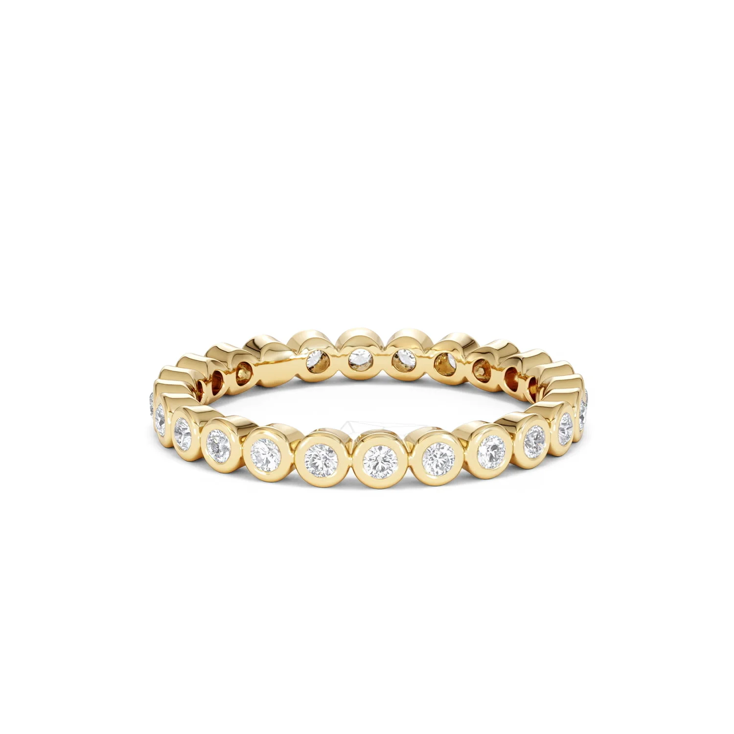 Eternity Ring Emily 18K Gold Diamond 0.50ct H/Si - Image 56