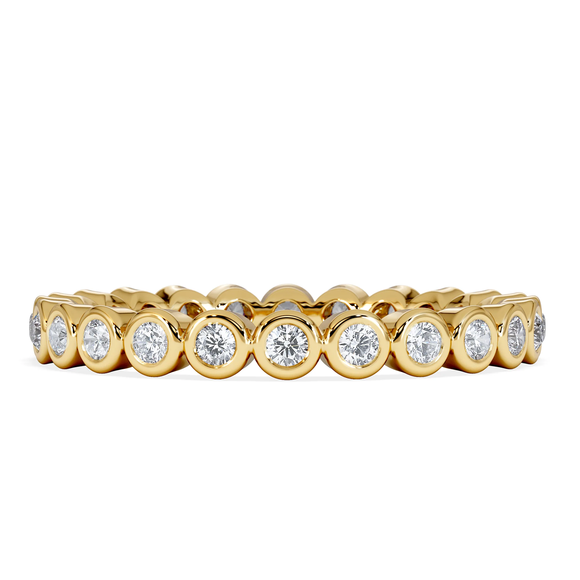 Eternity Ring Emily 18K Gold Diamond 0.50ct H/Si - Image 6