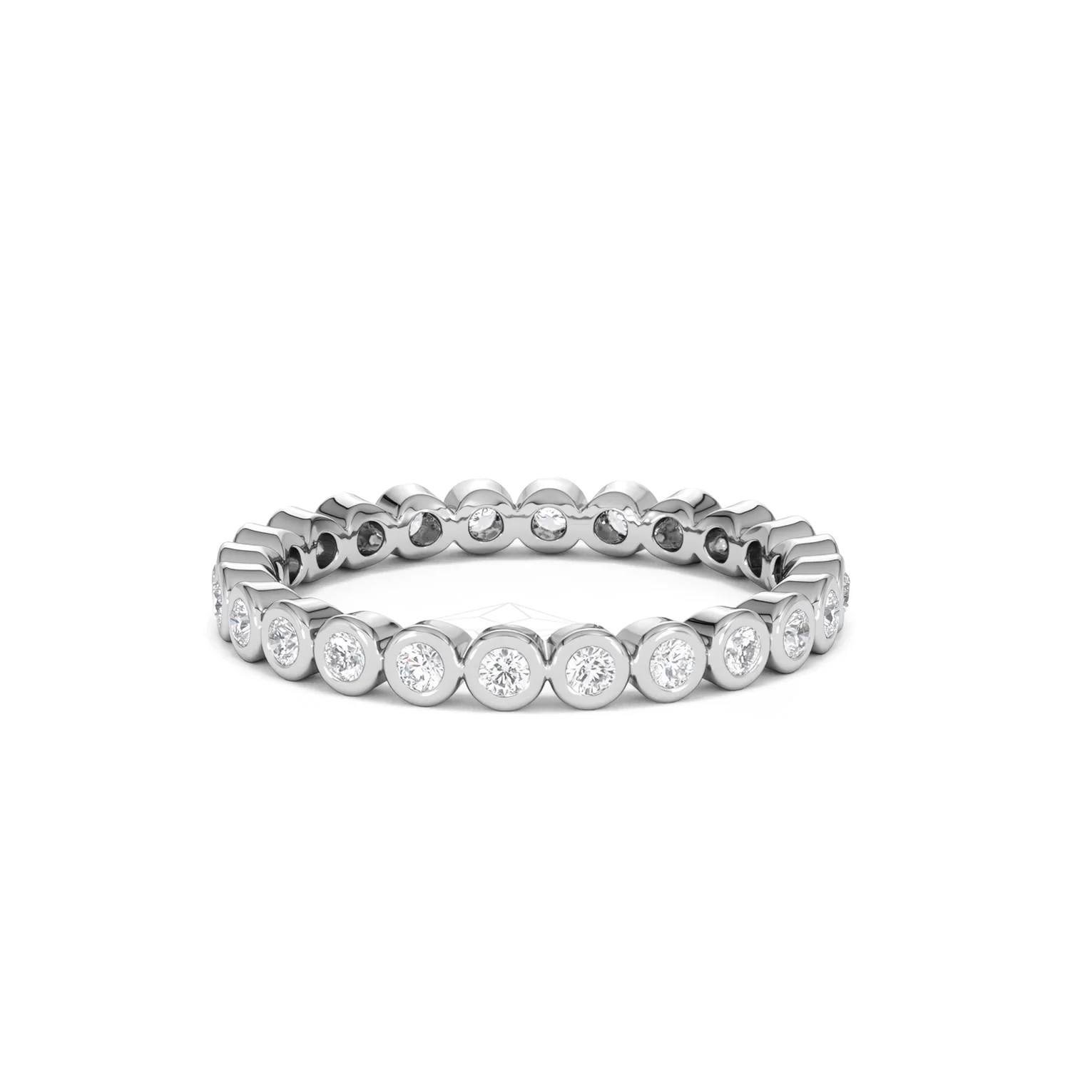 Eternity Ring Emily 18K White Gold Diamond 0.50ct G/Vs - Image 28