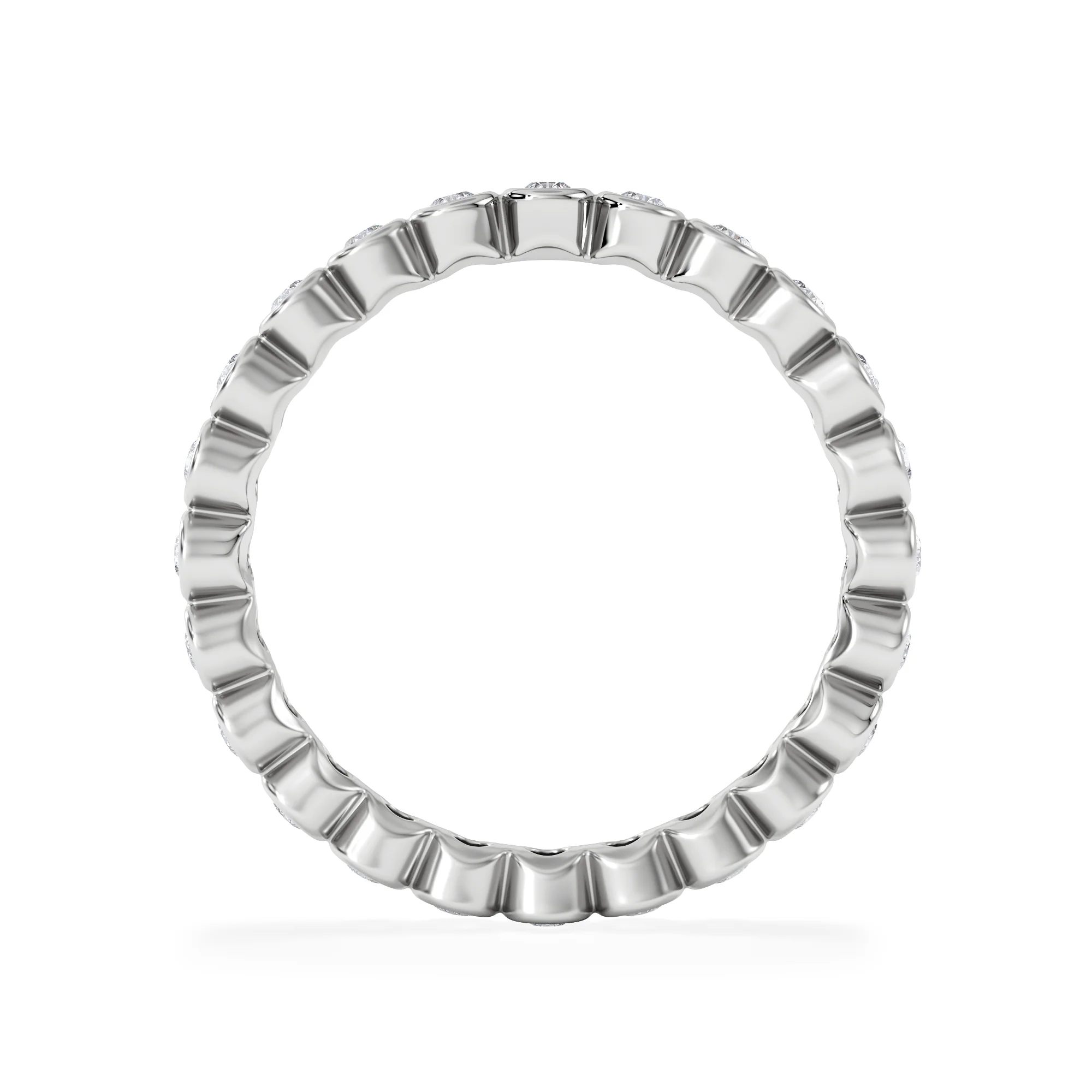 Eternity Ring Emily 18K White Gold Diamond 0.50ct G/Vs - Image 3