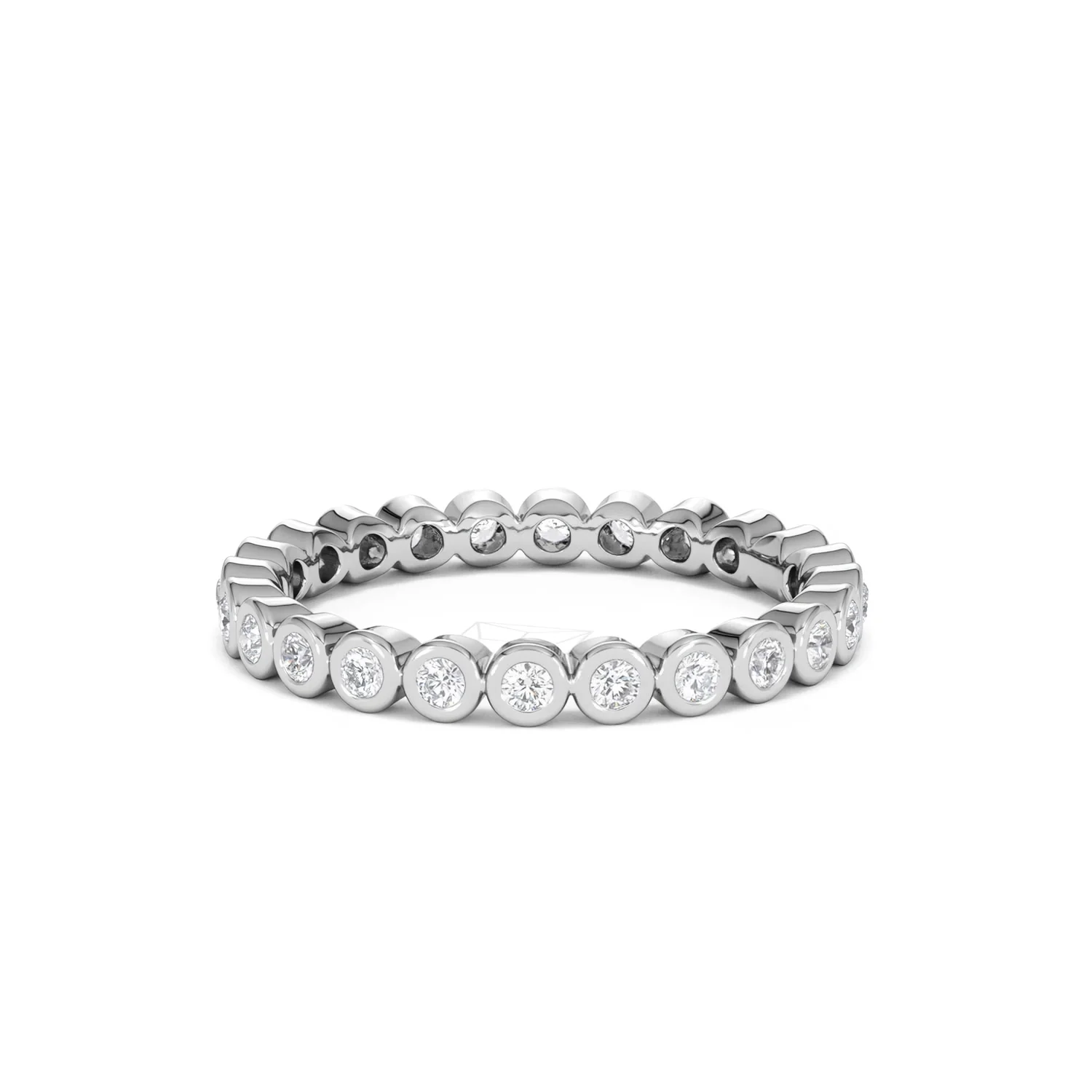 Eternity Ring Emily 18K White Gold Diamond 0.50ct G/Vs - Image 35