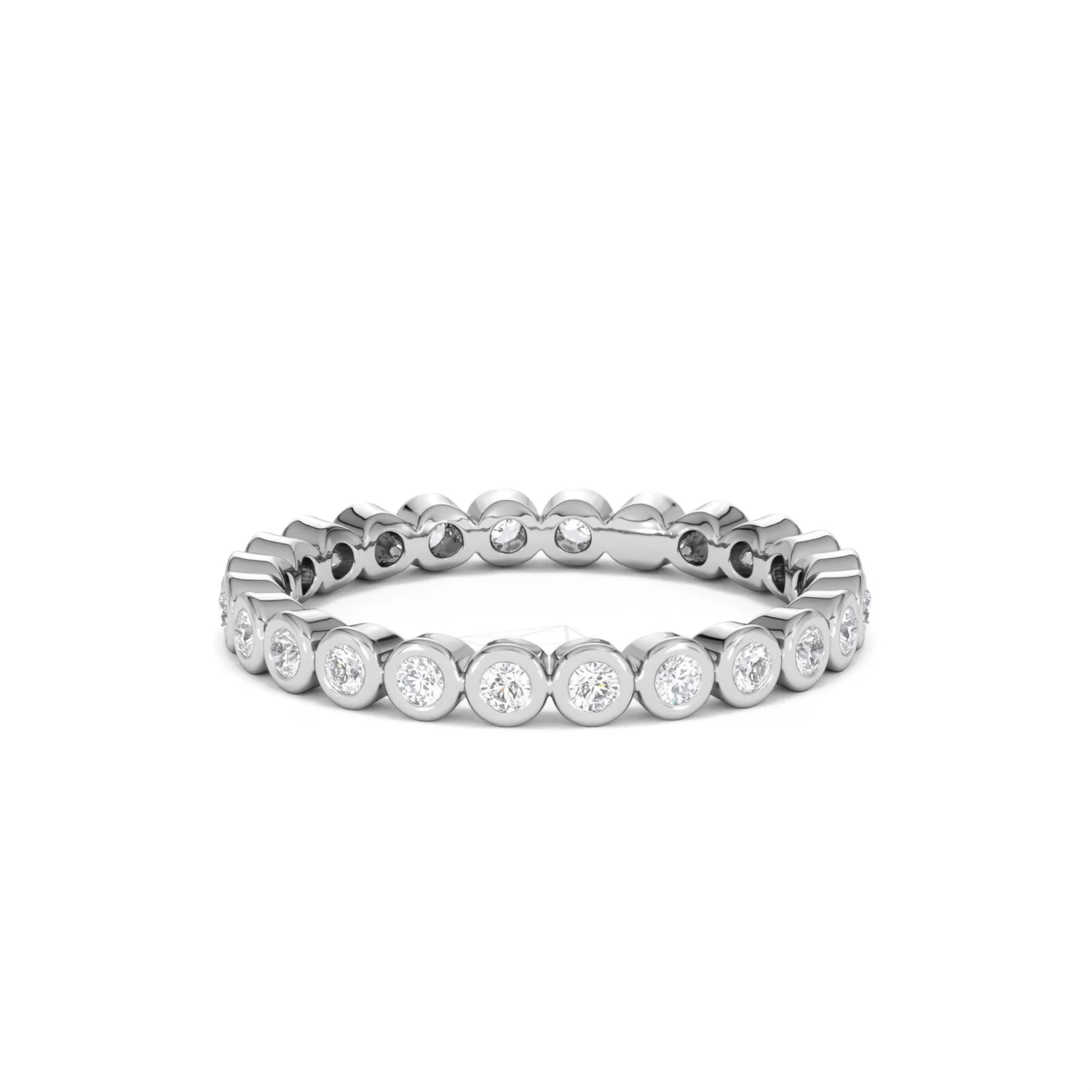 Eternity Ring Emily 18K White Gold Diamond 0.50ct G/Vs - Image 44