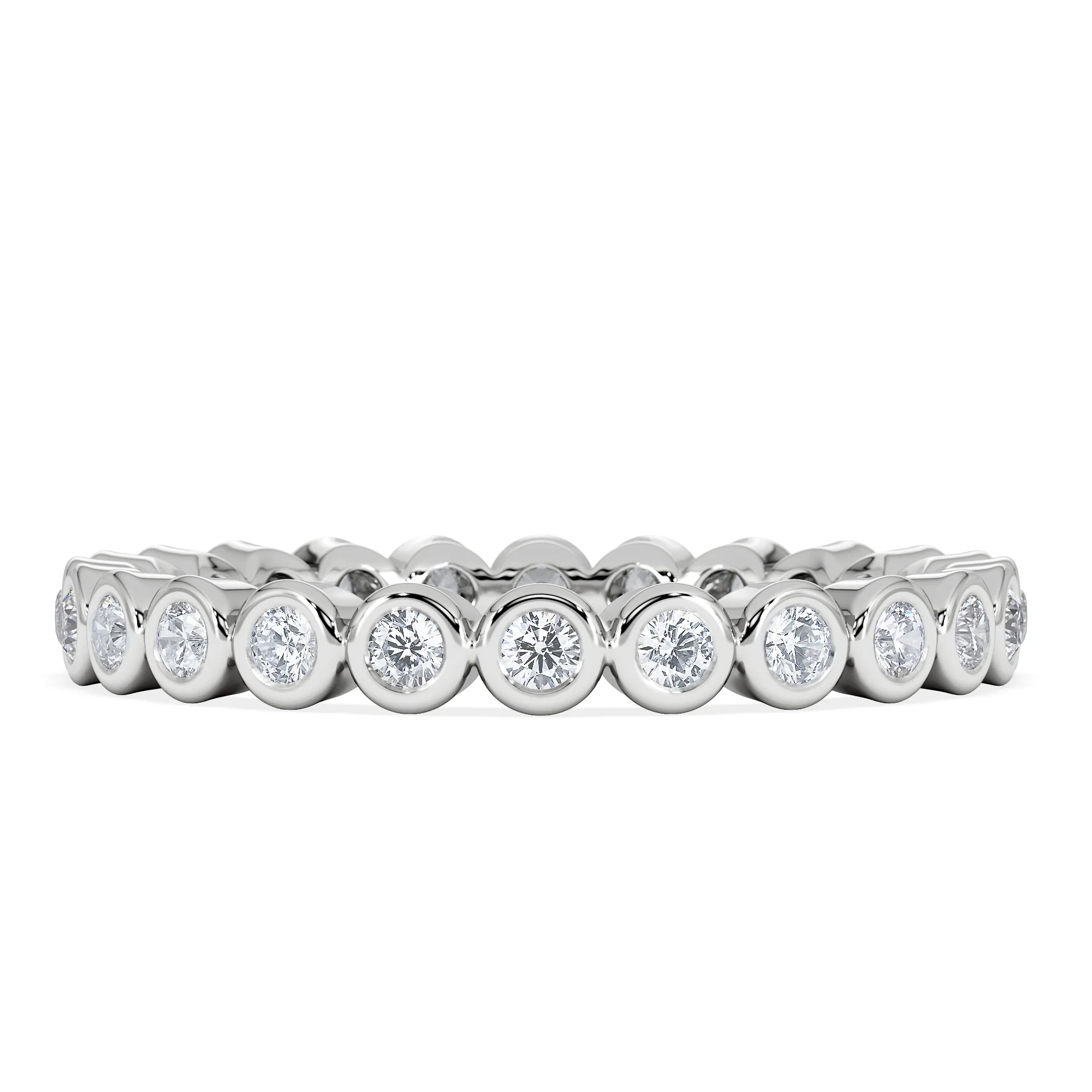 Eternity Ring Emily 18K White Gold Diamond 0.50ct G/Vs - Image 6