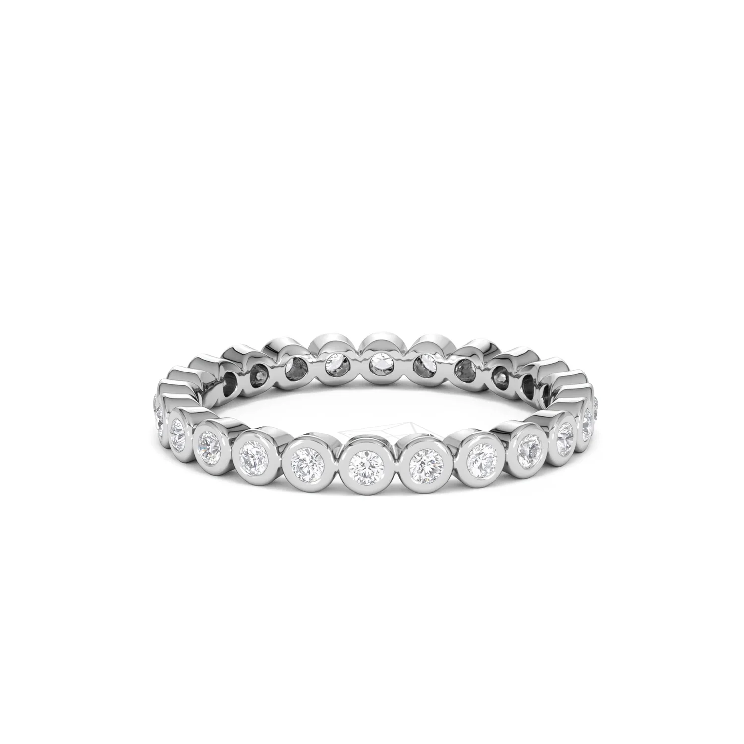 Eternity Ring Emily 18K White Gold Diamond 0.50ct G/Vs - Image 65