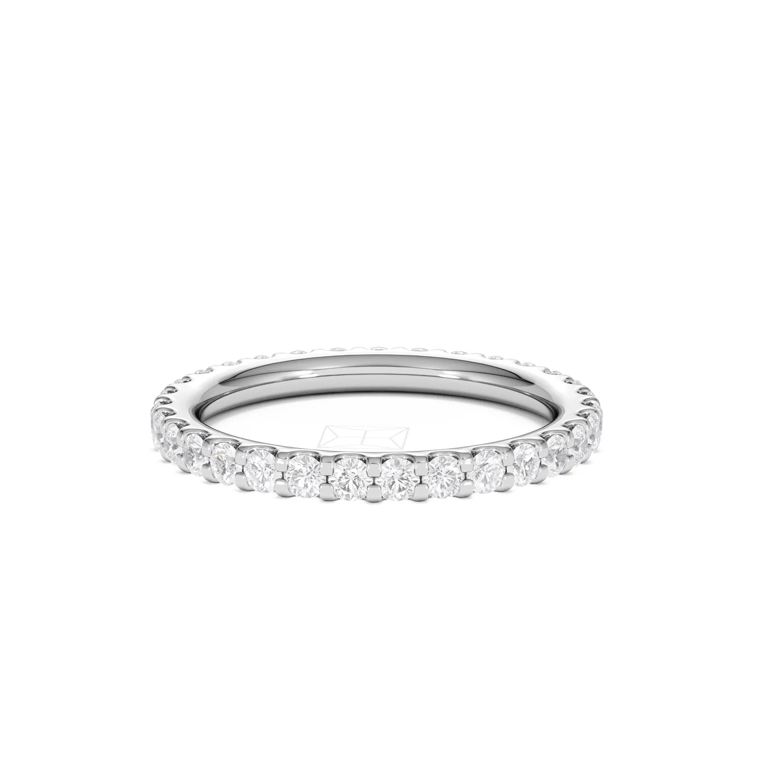 Eternity Ring Erin 18K White Gold Diamond 1.00ct H/Si - Image 17