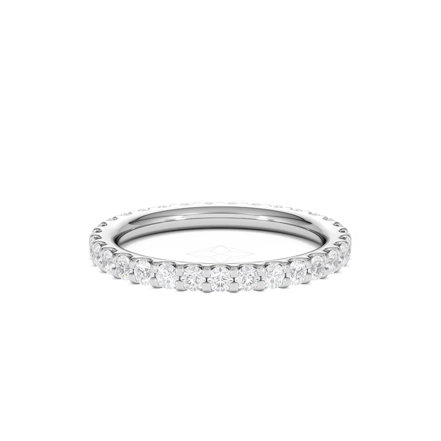 Eternity Ring Erin 18K White Gold Diamond 1.00ct H/Si - Image 8