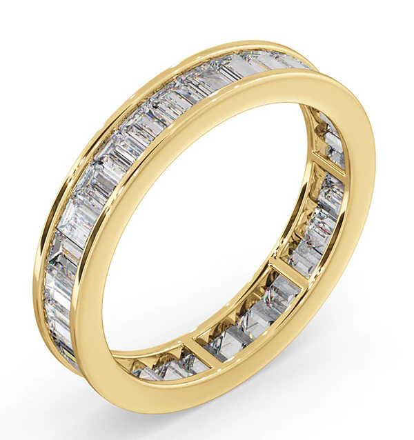 Eternity Ring Grace 18K Gold Diamond 1.50ct H/Si - Image 2
