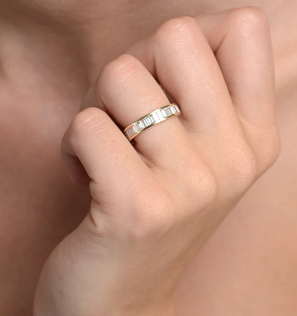 Eternity Ring Grace 18K Gold Diamond 1.50ct H/Si - Image 4