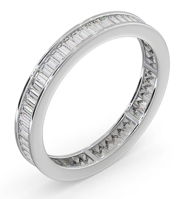 Eternity Ring Grace 18K White Gold Diamond 1.00ct H/Si - Image 2