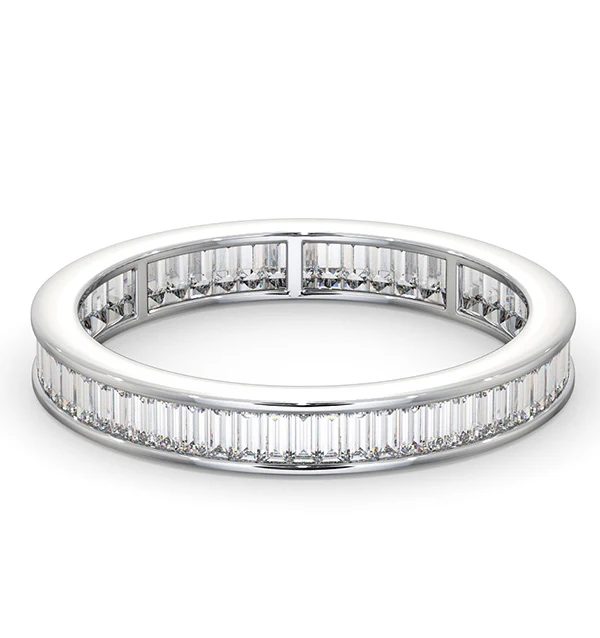 Eternity Ring Grace 18K White Gold Diamond 1.00ct H/Si - Image 3
