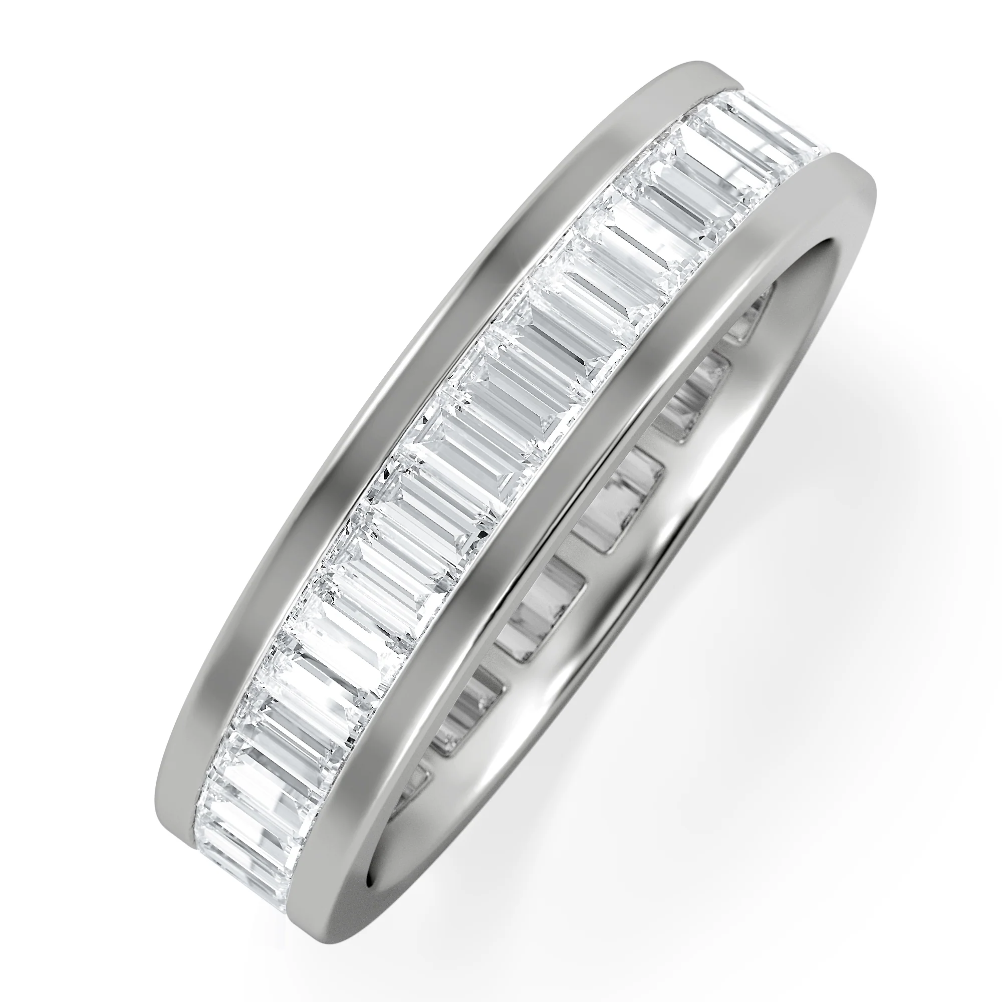 Eternity Ring Grace Platinum Diamond 1.50ct H/Si