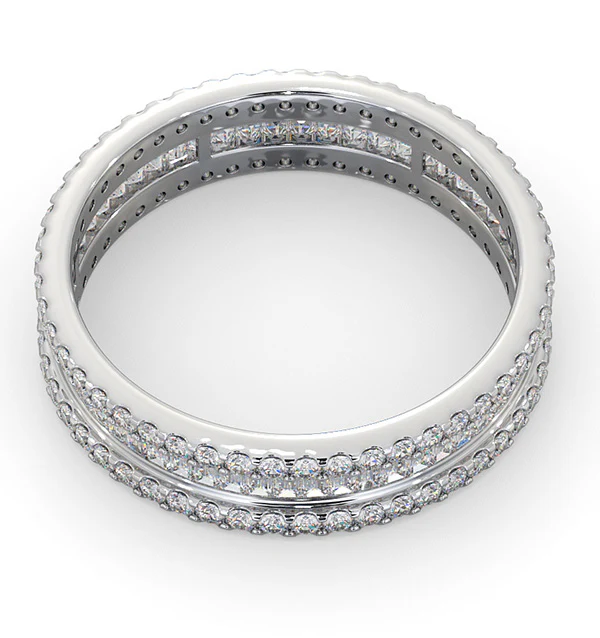 Eternity Ring Katie Platinum Diamond 1.00ct H/Si - Image 4