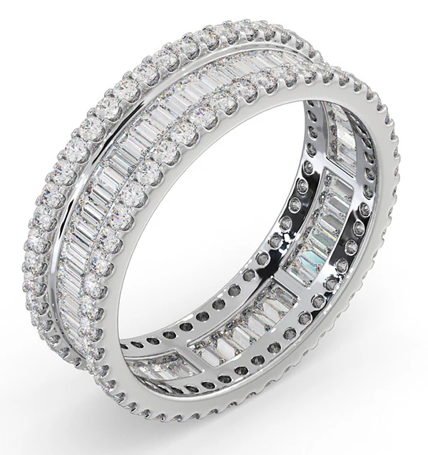 Eternity Ring Katie Platinum Diamond 2.00ct G/Vs - Image 3