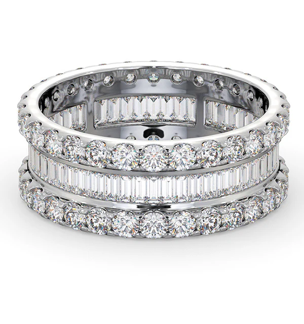 Eternity Ring Katie Platinum Diamond 3.00ct G/Vs - Image 4