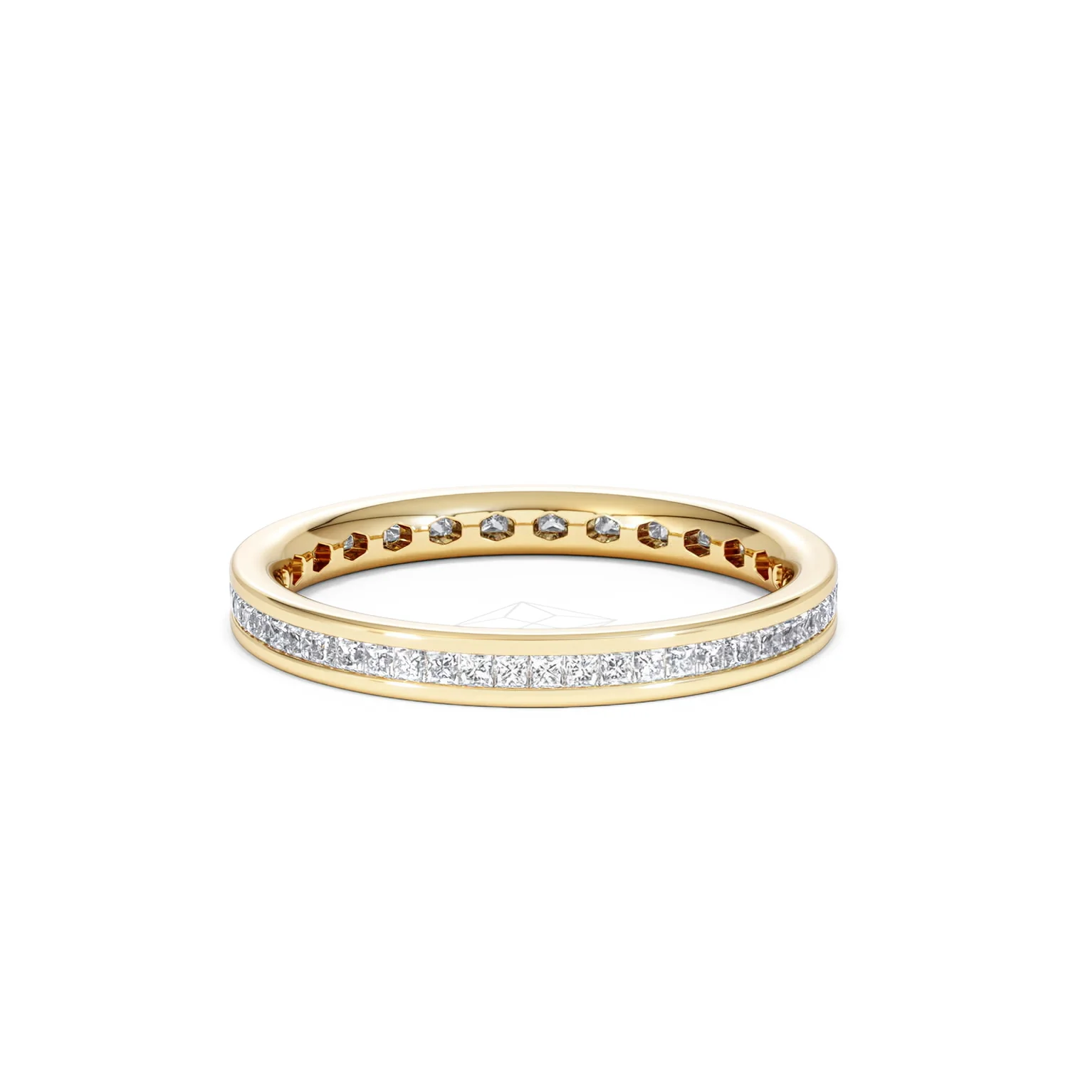 Eternity Ring Lauren 18K Gold Diamond 0.50ct H/Si - Image 11