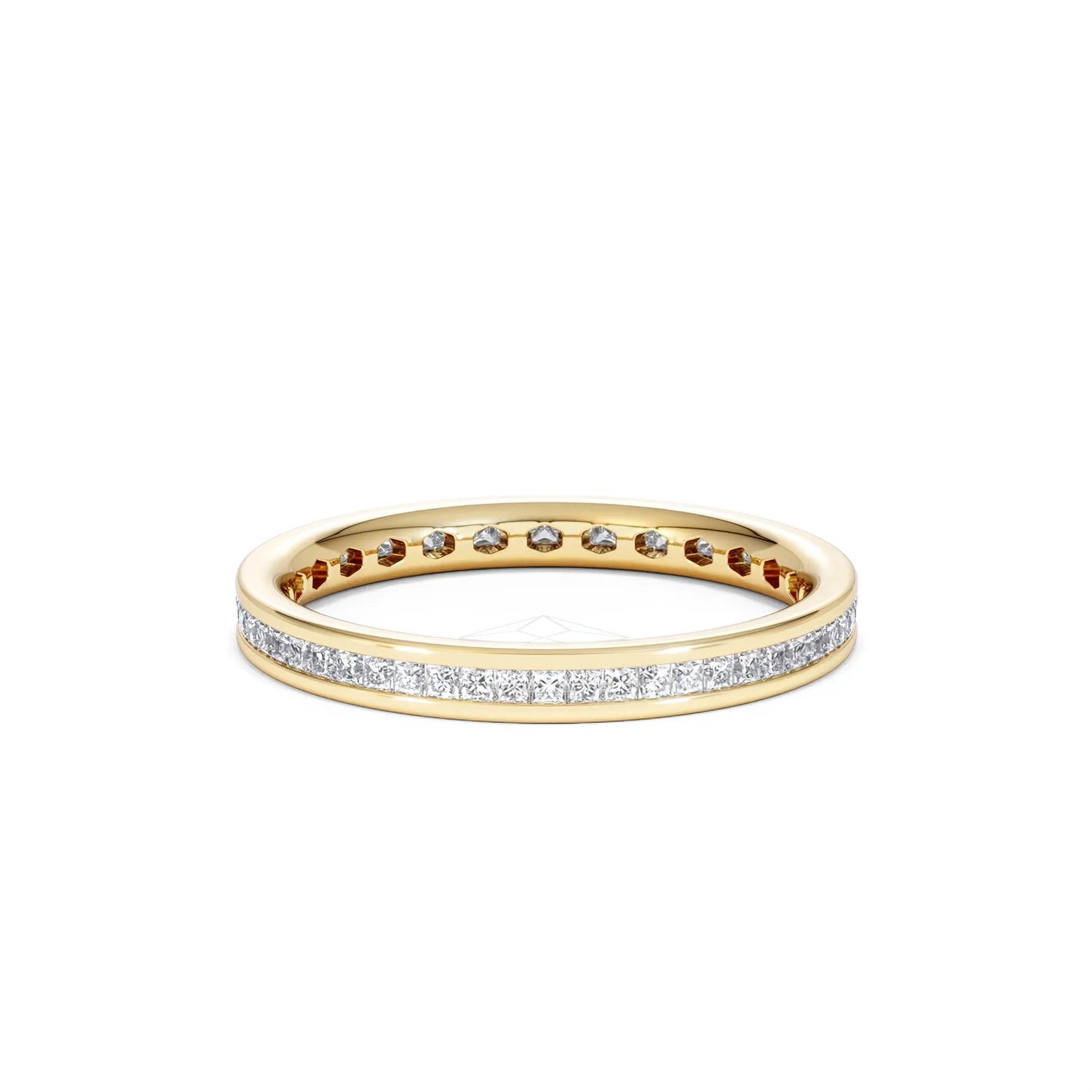 Eternity Ring Lauren 18K Gold Diamond 0.50ct H/Si - Image 29