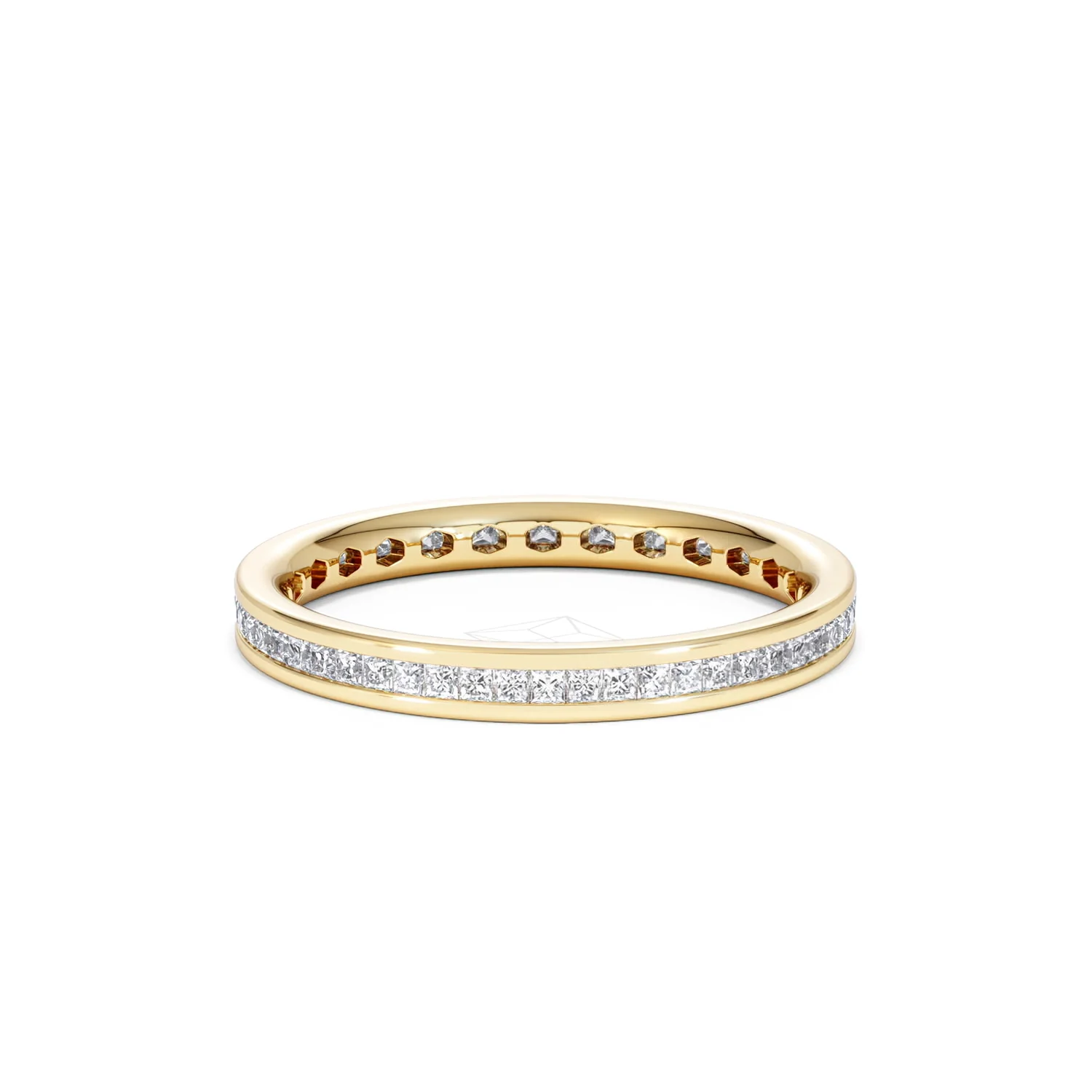 Eternity Ring Lauren 18K Gold Diamond 0.50ct H/Si - Image 66