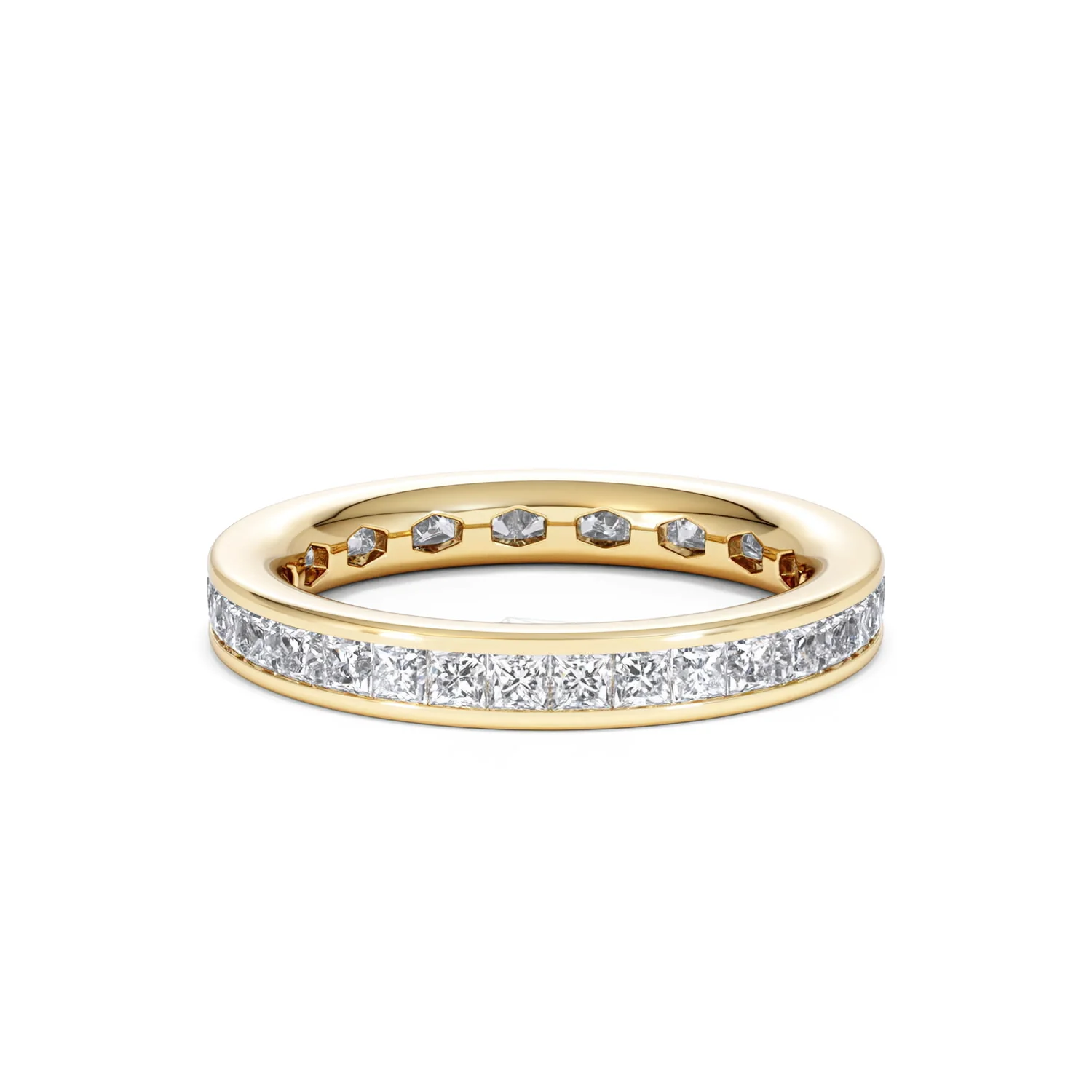 Eternity Ring Lauren 18K Gold Diamond 1.50ct H/Si - Image 14