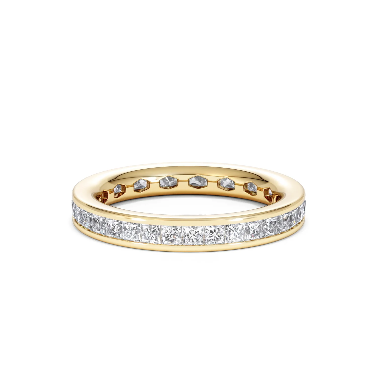 Eternity Ring Lauren 18K Gold Diamond 1.50ct H/Si - Image 20