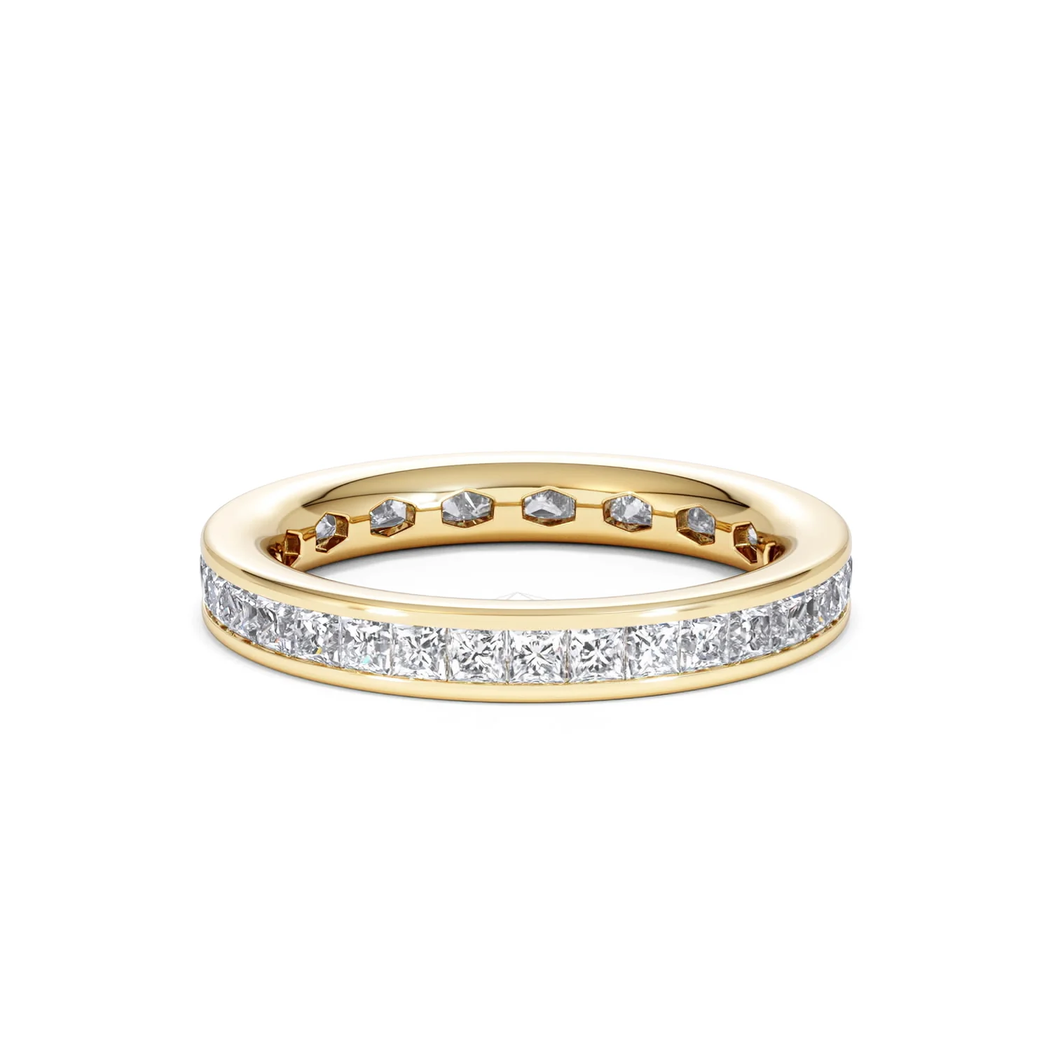 Eternity Ring Lauren 18K Gold Diamond 1.50ct H/Si - Image 29