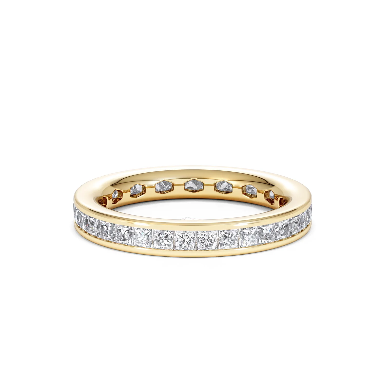 Eternity Ring Lauren 18K Gold Diamond 1.50ct H/Si - Image 30