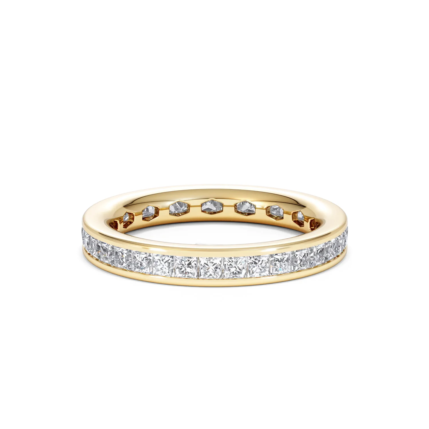Eternity Ring Lauren 18K Gold Diamond 1.50ct H/Si - Image 35