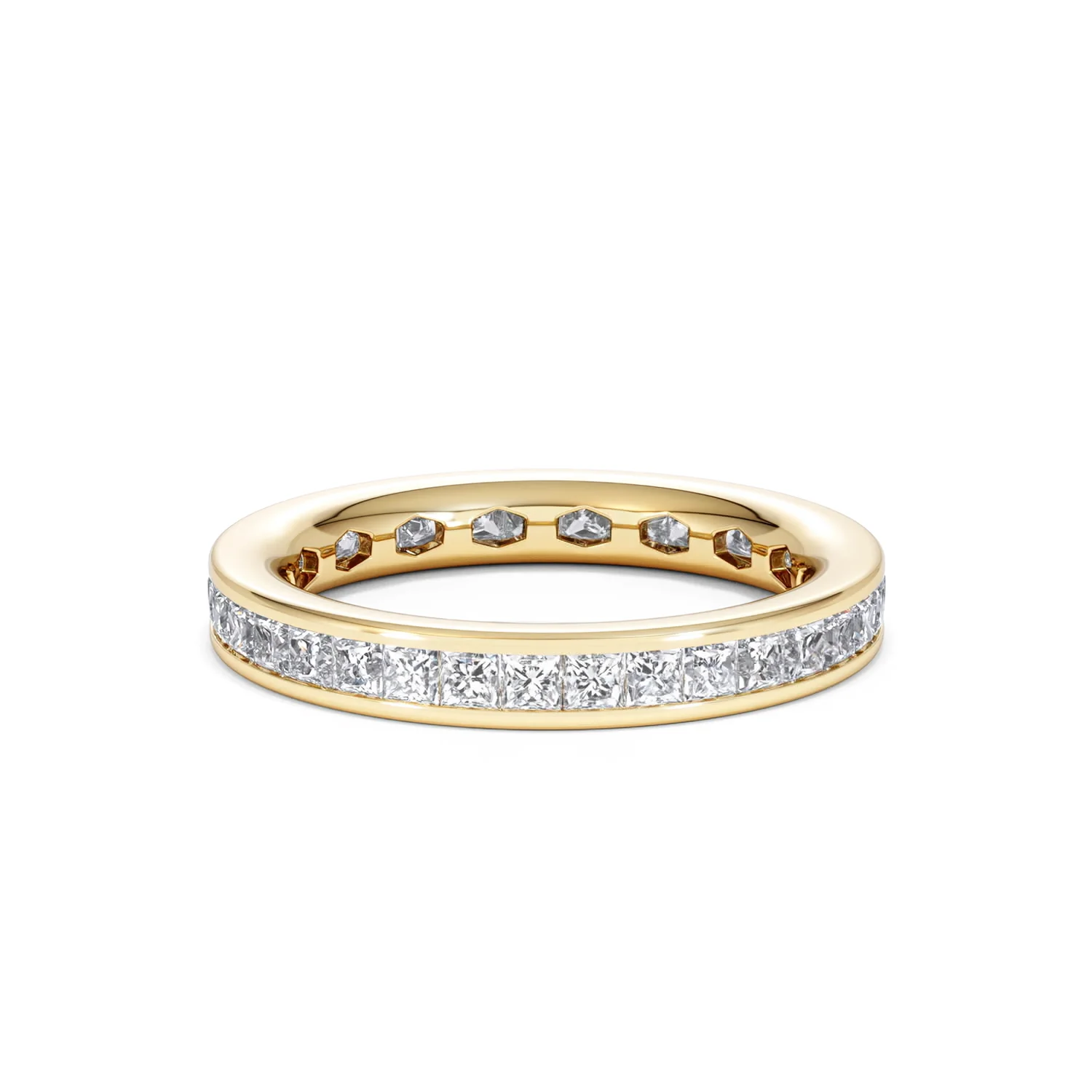 Eternity Ring Lauren 18K Gold Diamond 1.50ct H/Si - Image 37