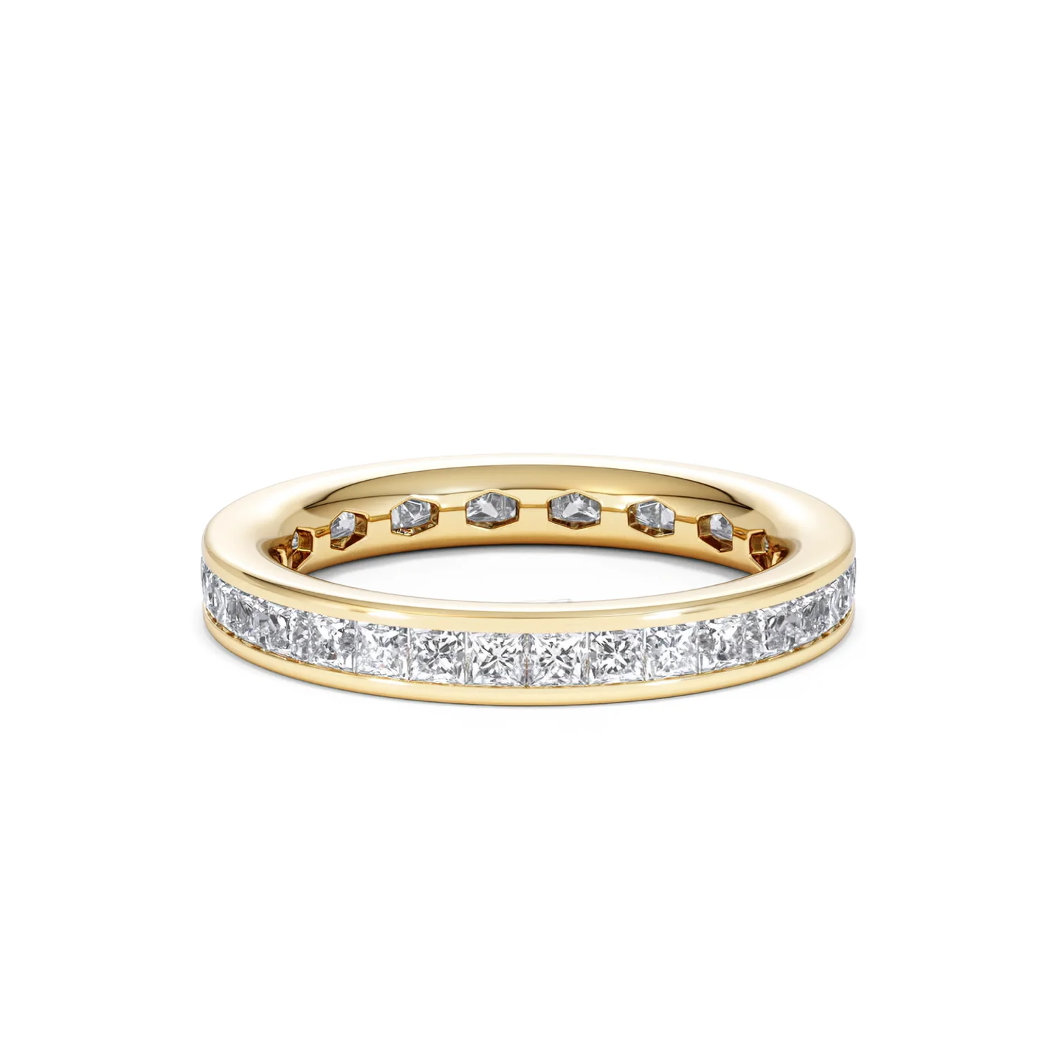 Eternity Ring Lauren 18K Gold Diamond 1.50ct H/Si - Image 41