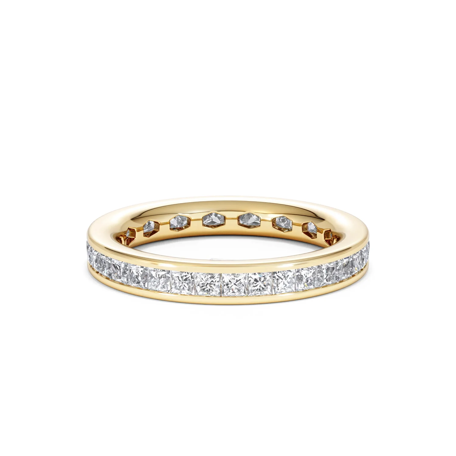 Eternity Ring Lauren 18K Gold Diamond 1.50ct H/Si - Image 54