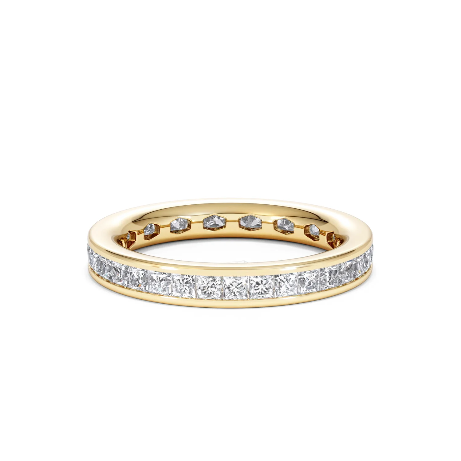Eternity Ring Lauren 18K Gold Diamond 1.50ct H/Si - Image 63