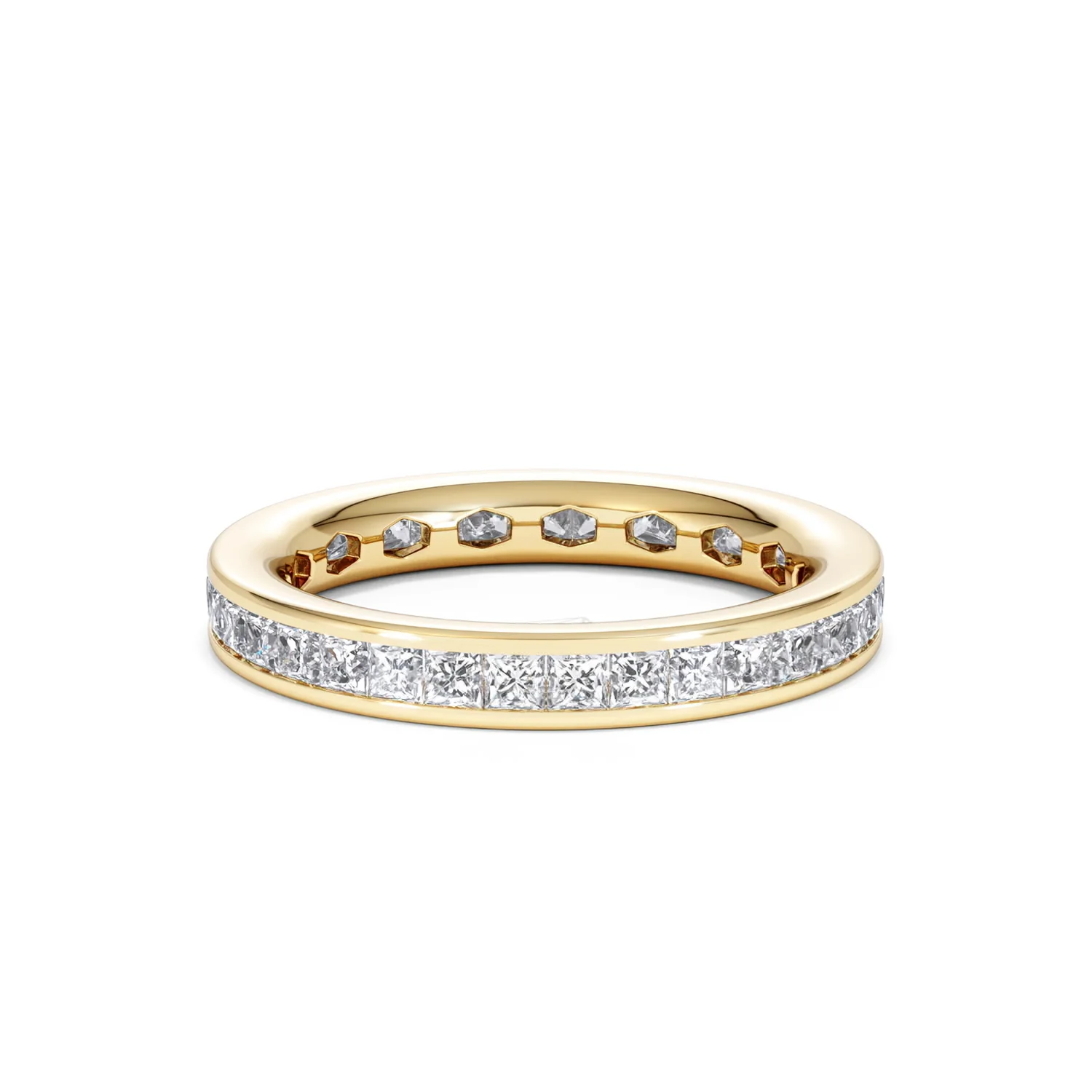 Eternity Ring Lauren 18K Gold Diamond 1.50ct H/Si - Image 82